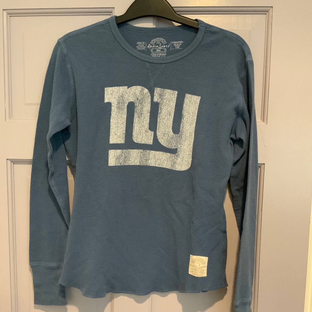 New York Giants Waffle Shirt